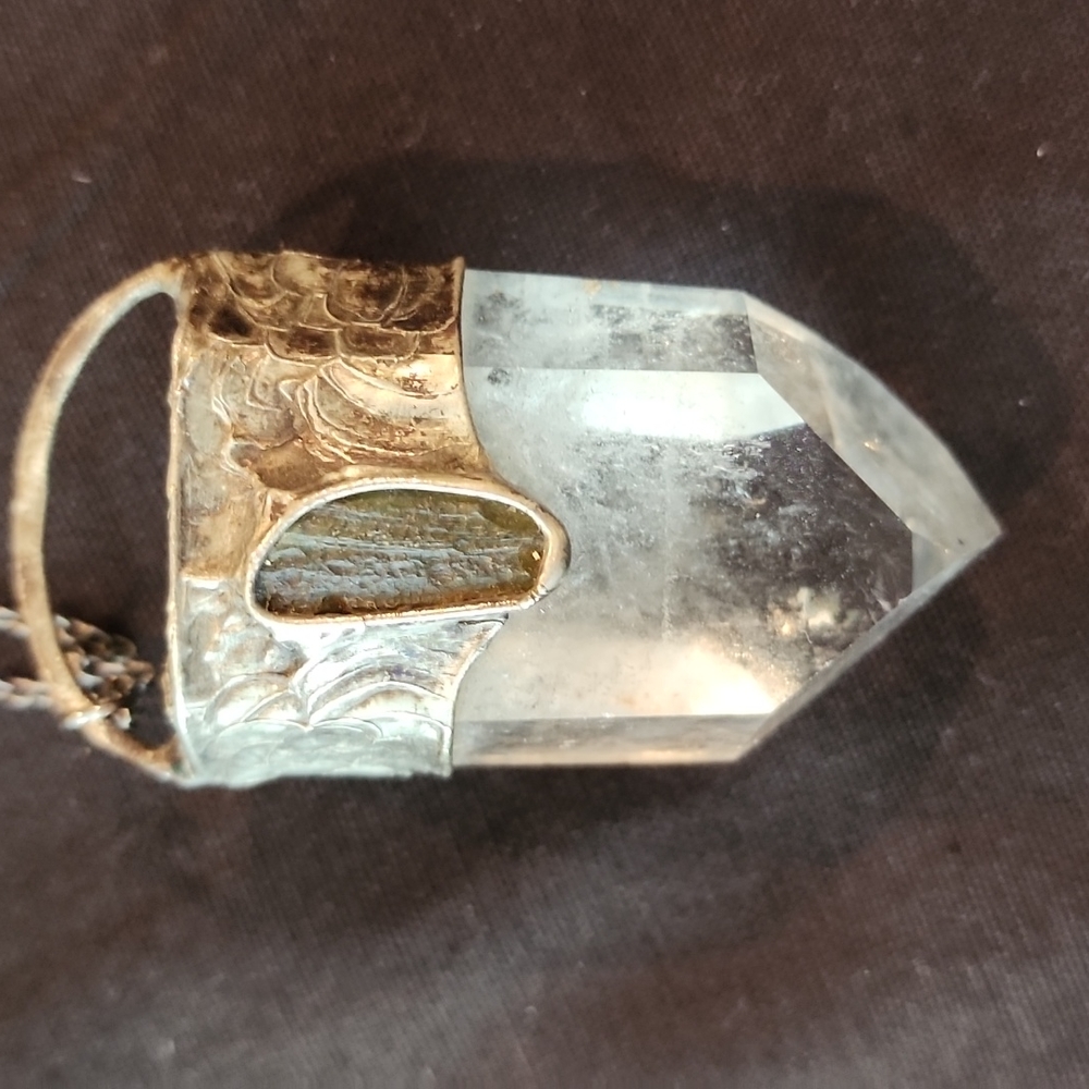 Custom Quartz Crystal Necklace